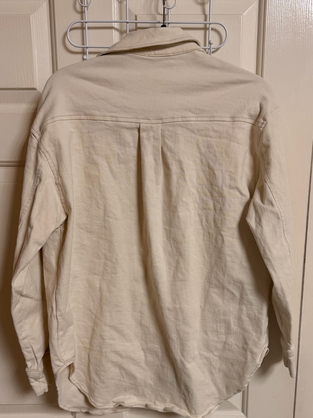 Revolve NICHOLAS the Label Calista Shacket Oversized Cotton Blend - Picture 3 of 8